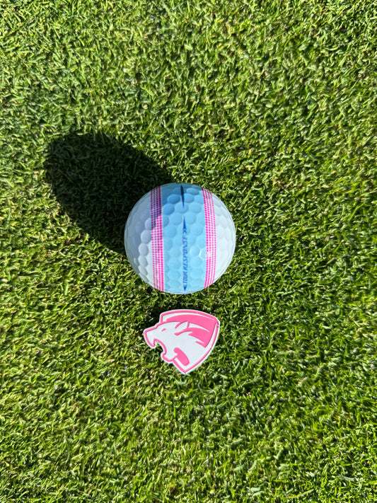 Panther Golf Ball Marker (Pink)